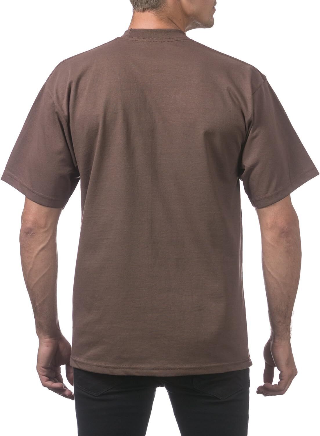 Men's Heavyweight Cotton Short Sleeve Crew Neck T-Shirt