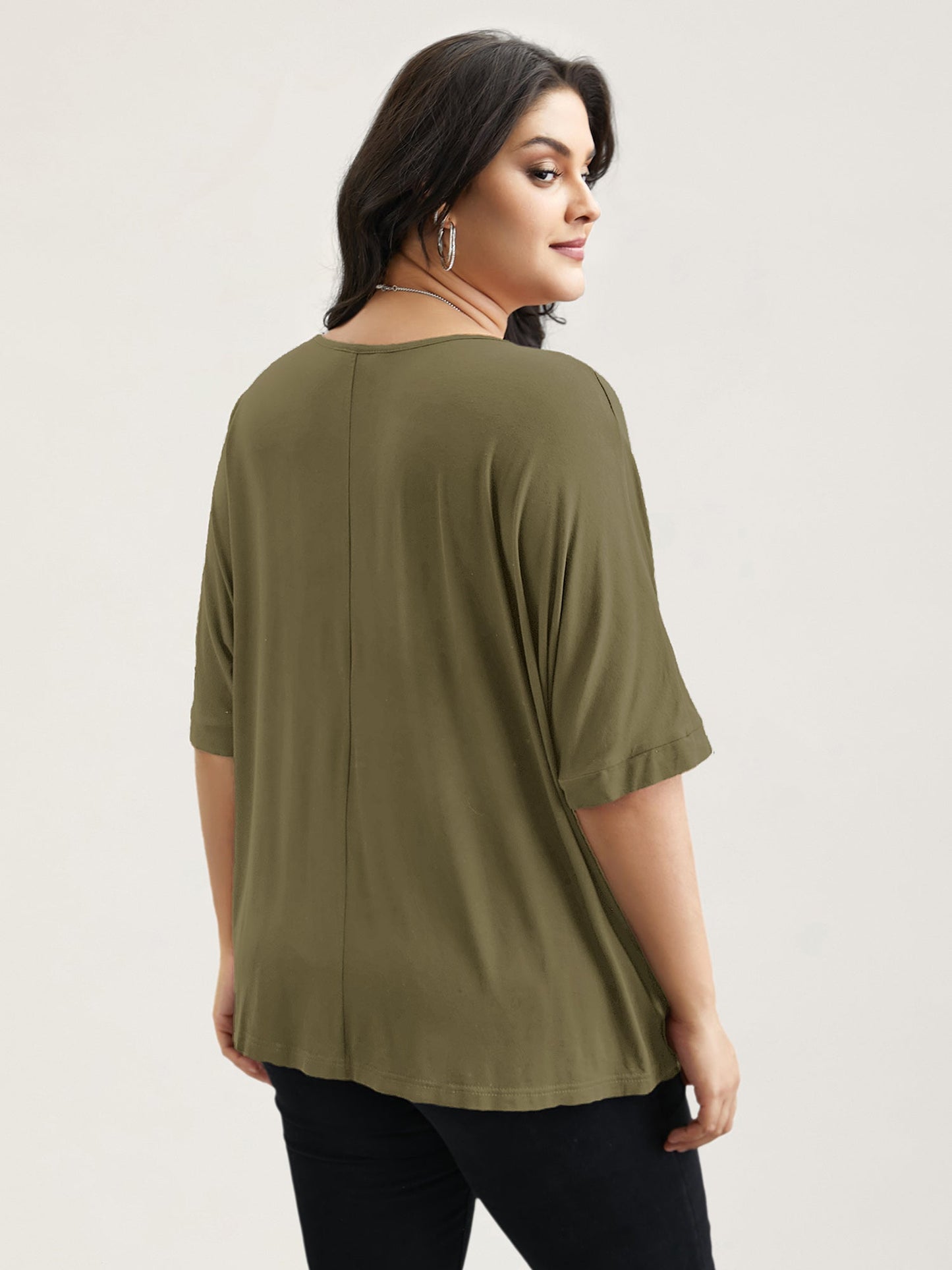 Supersoft Round Neck Plain T-Shirt