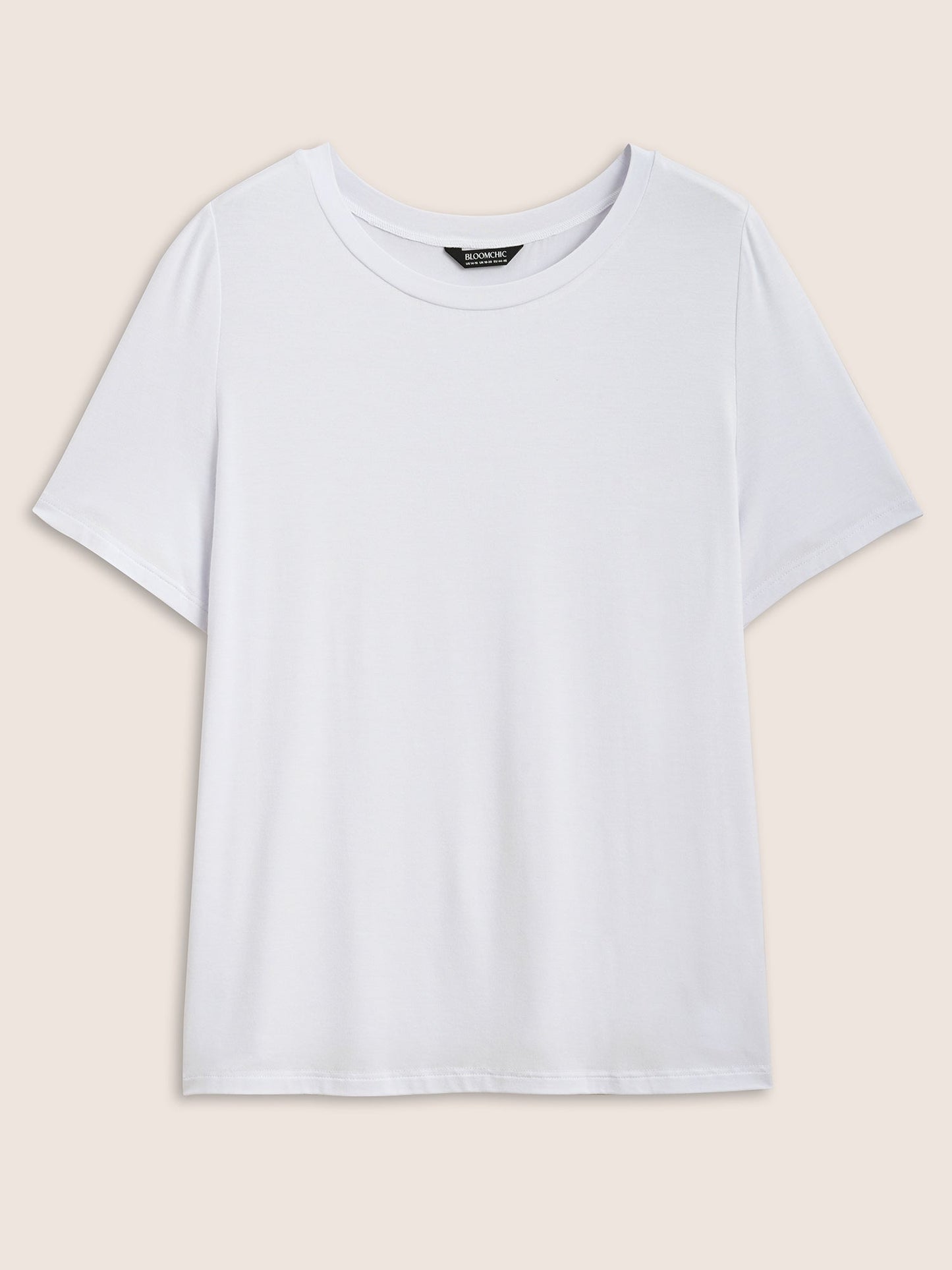 Supersoft Essentials Solid Basic Knit T-shirt