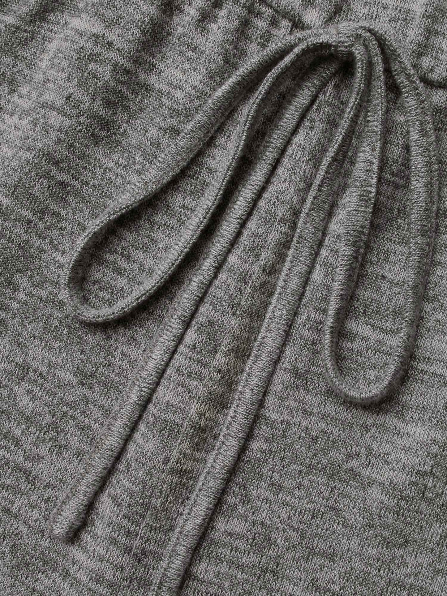 Elastic Waist Overlap Collar Lounge Jumpsuit