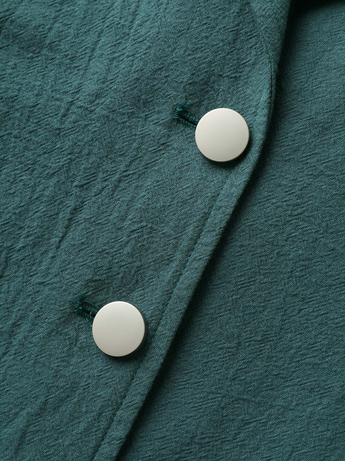 Pure Cotton Stretchy Waist Button Vest