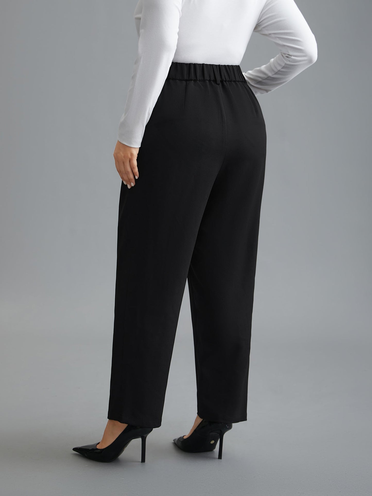 Double Buckle Straight Leg Pants