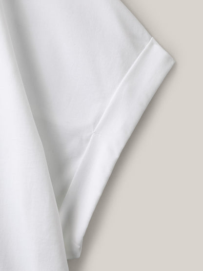 Classic Plain Boat Neck Zipper Blouse