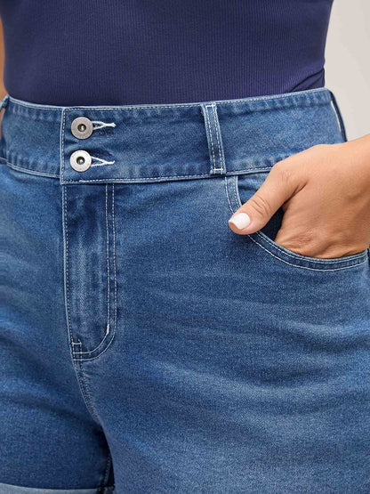 Booty-Lifting Cowboy Denim Shorts