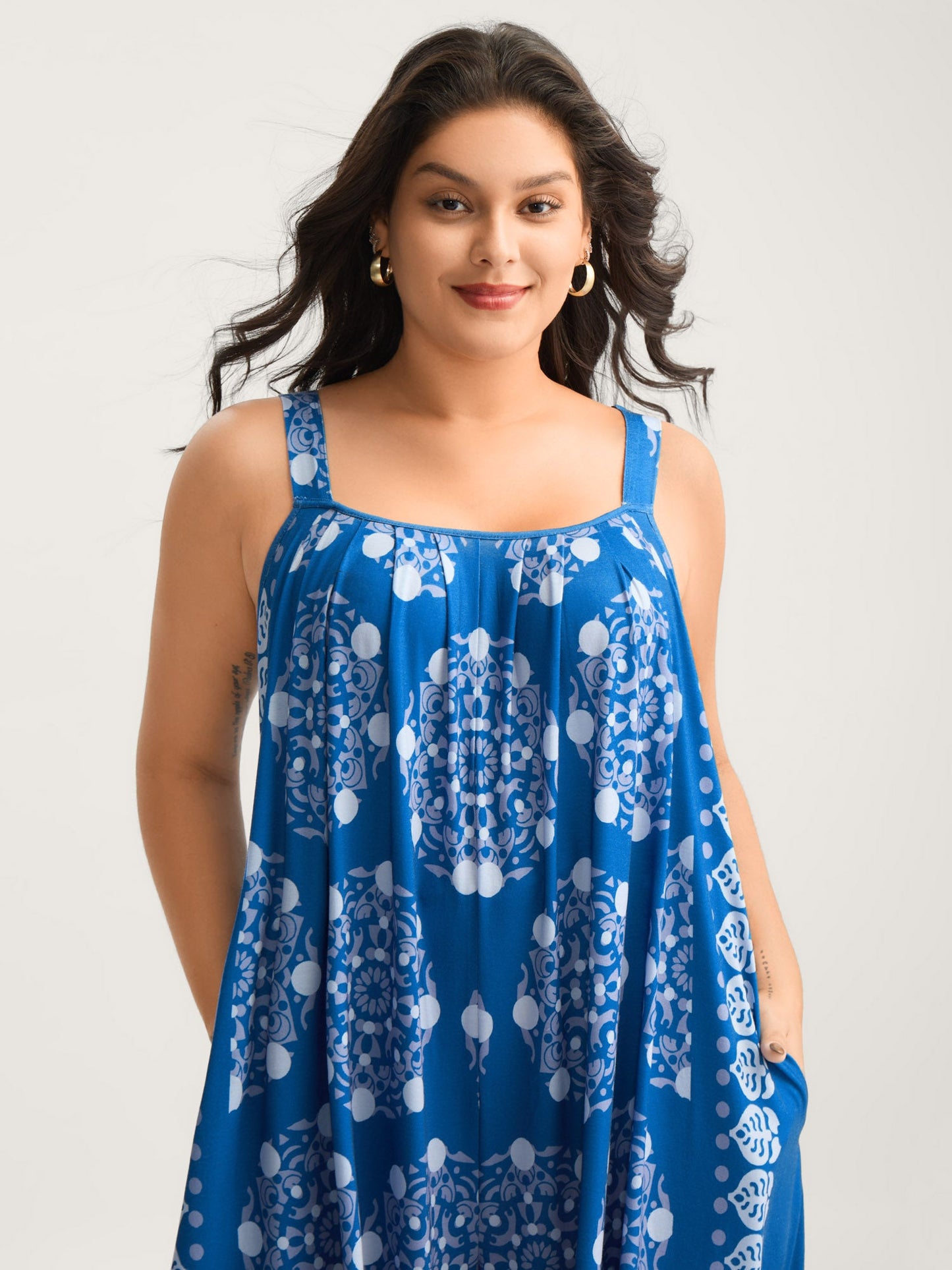 Sunkissed Stretchy Adjustable Strap Jumpsuit