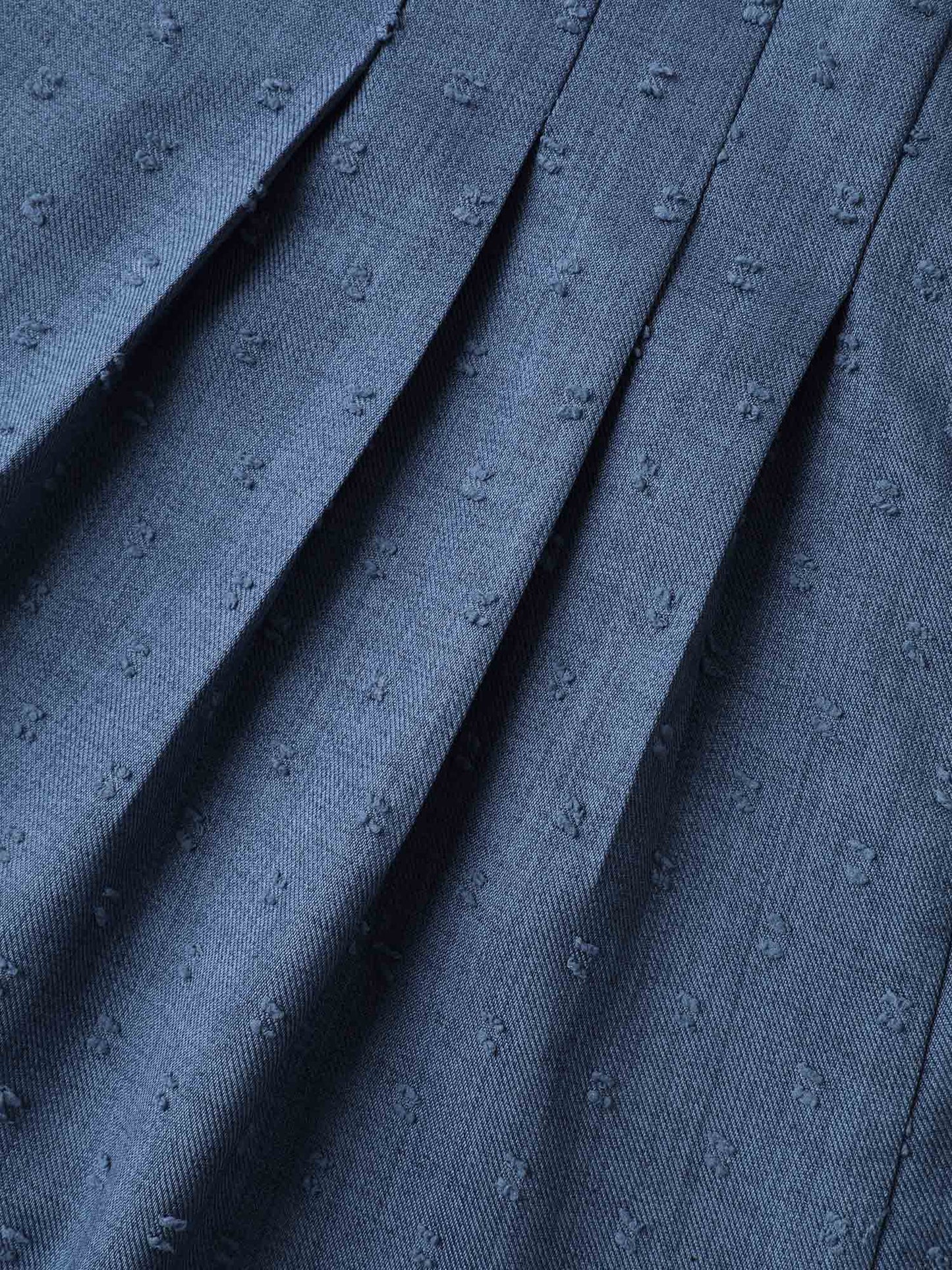 Textured Plicated Detail Overall Straps Jumpsuit