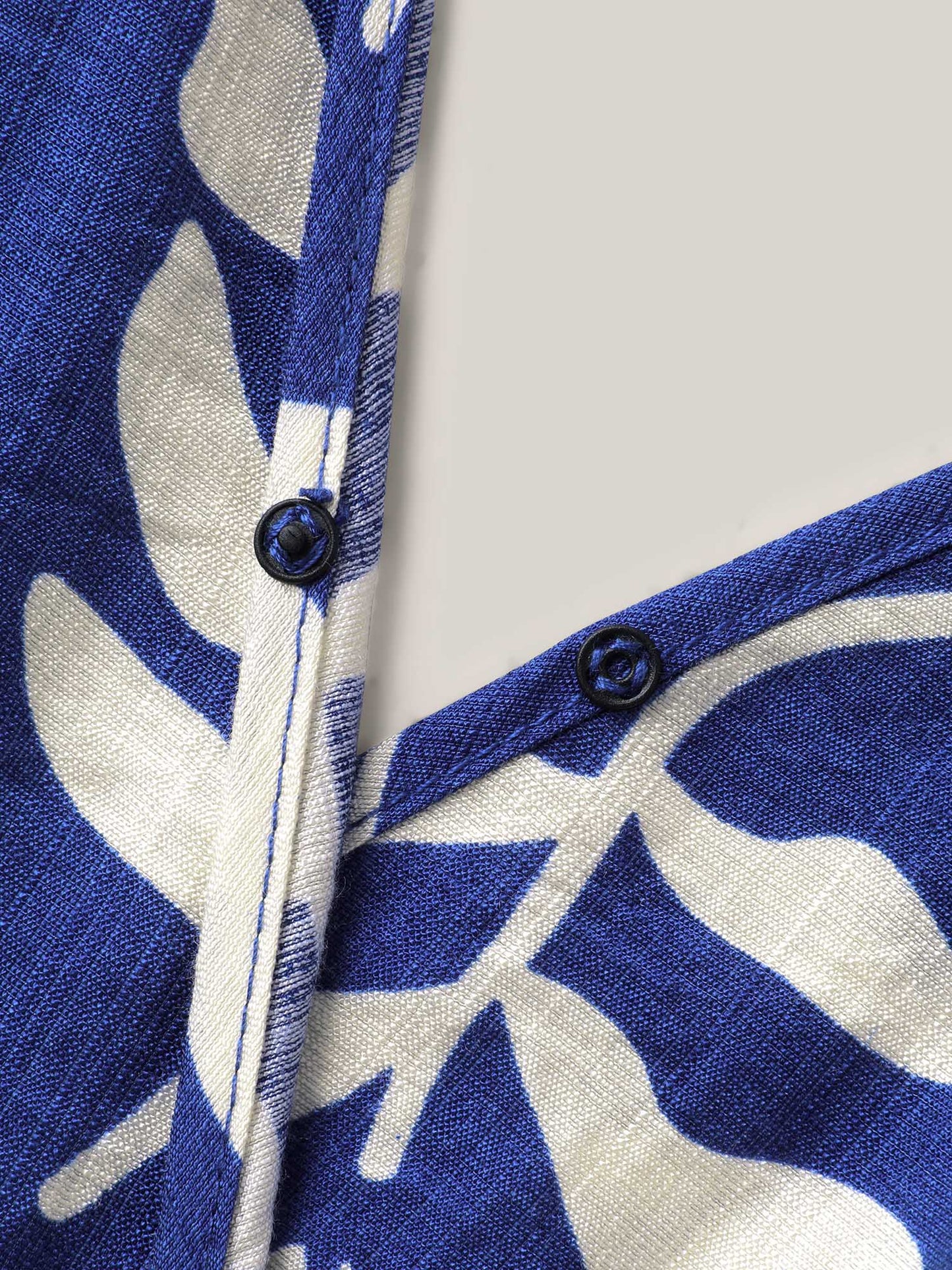 Large Floral Print Pockets Jumpsuit