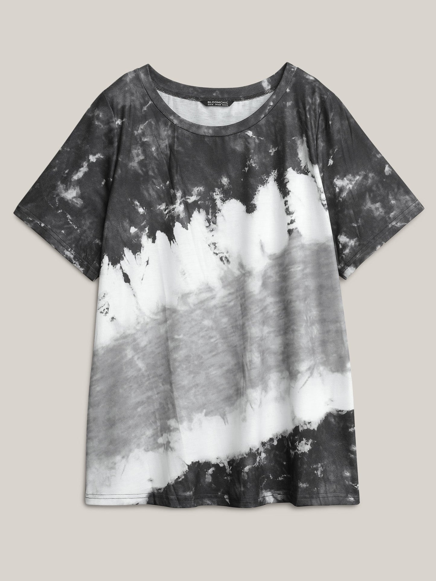 Tie Dye Round Neck T-shirt