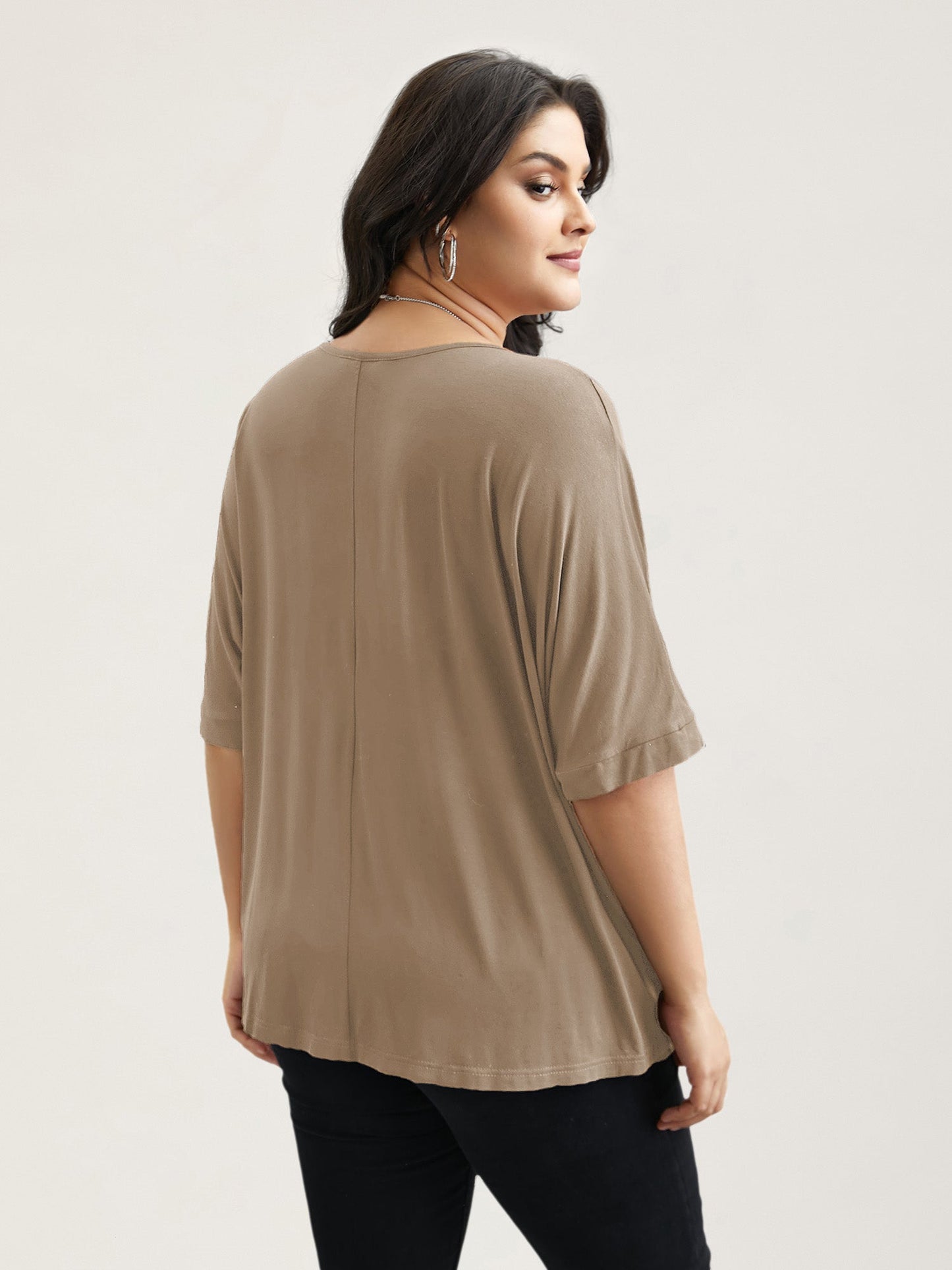 Supersoft Round Neck Plain T-Shirt