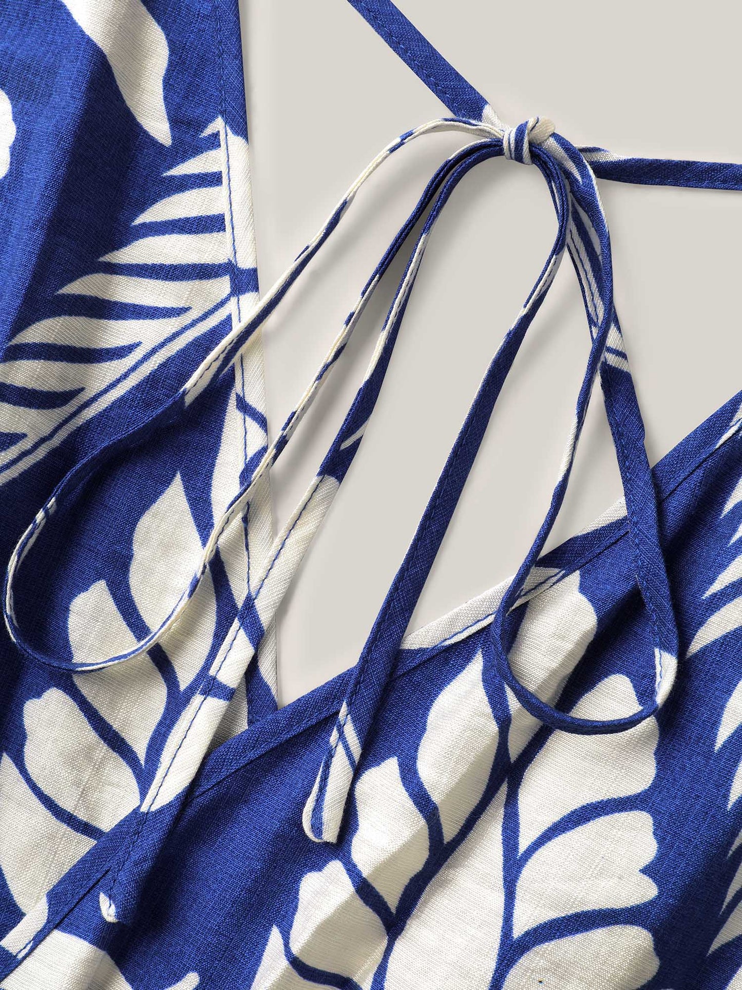 Large Floral Print Pockets Jumpsuit