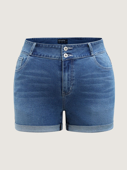 Booty-Lifting Cowboy Denim Shorts