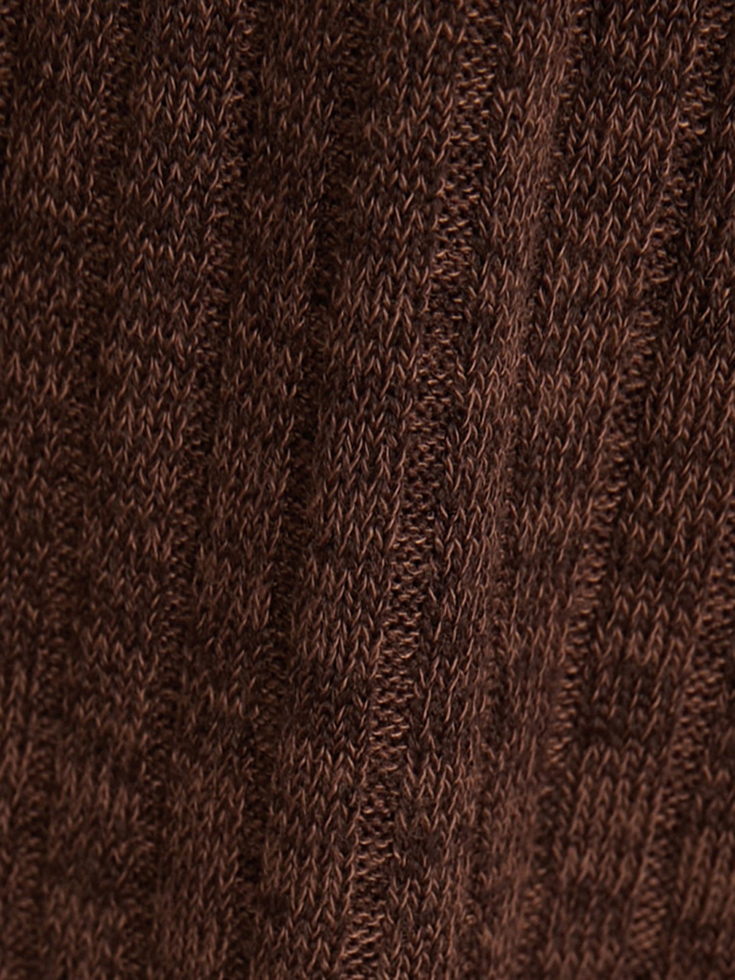 Solid Pocket Rib Knit Ruffle Hem Dress Without Belt