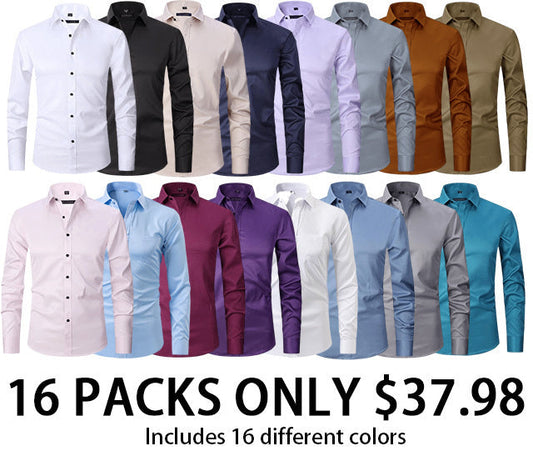 Acewonders Breathable High Elasticity Anti-Wrinkle Shirt