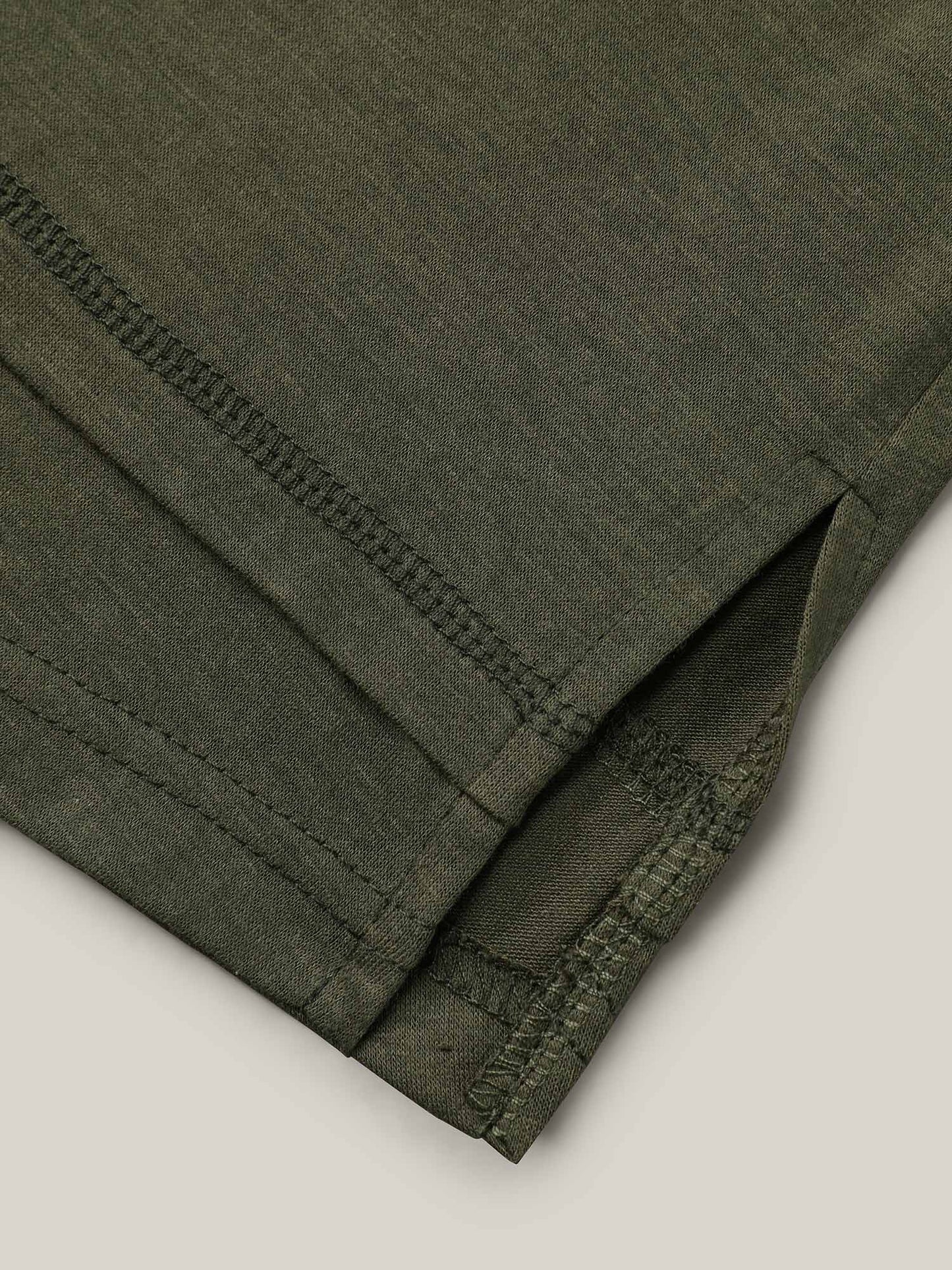 V-Neck Half-Sleeve T-Shirt