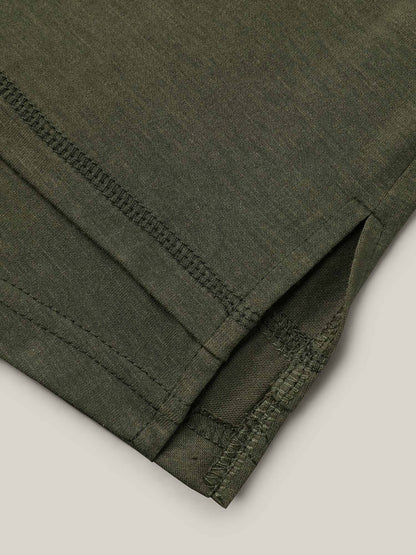 V-Neck Half-Sleeve T-Shirt