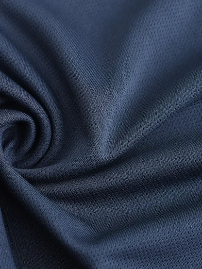 Men's solid color round neck sports breathable quick-drying T-shirt, Clearance Items 2024