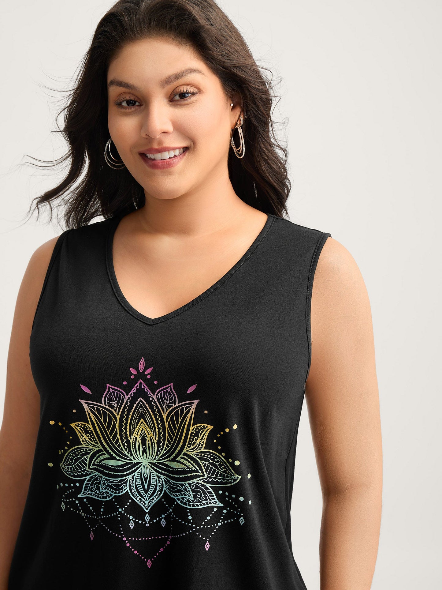 Calming Vibes Solid Tank Top
