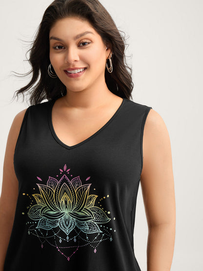 Calming Vibes Solid Tank Top