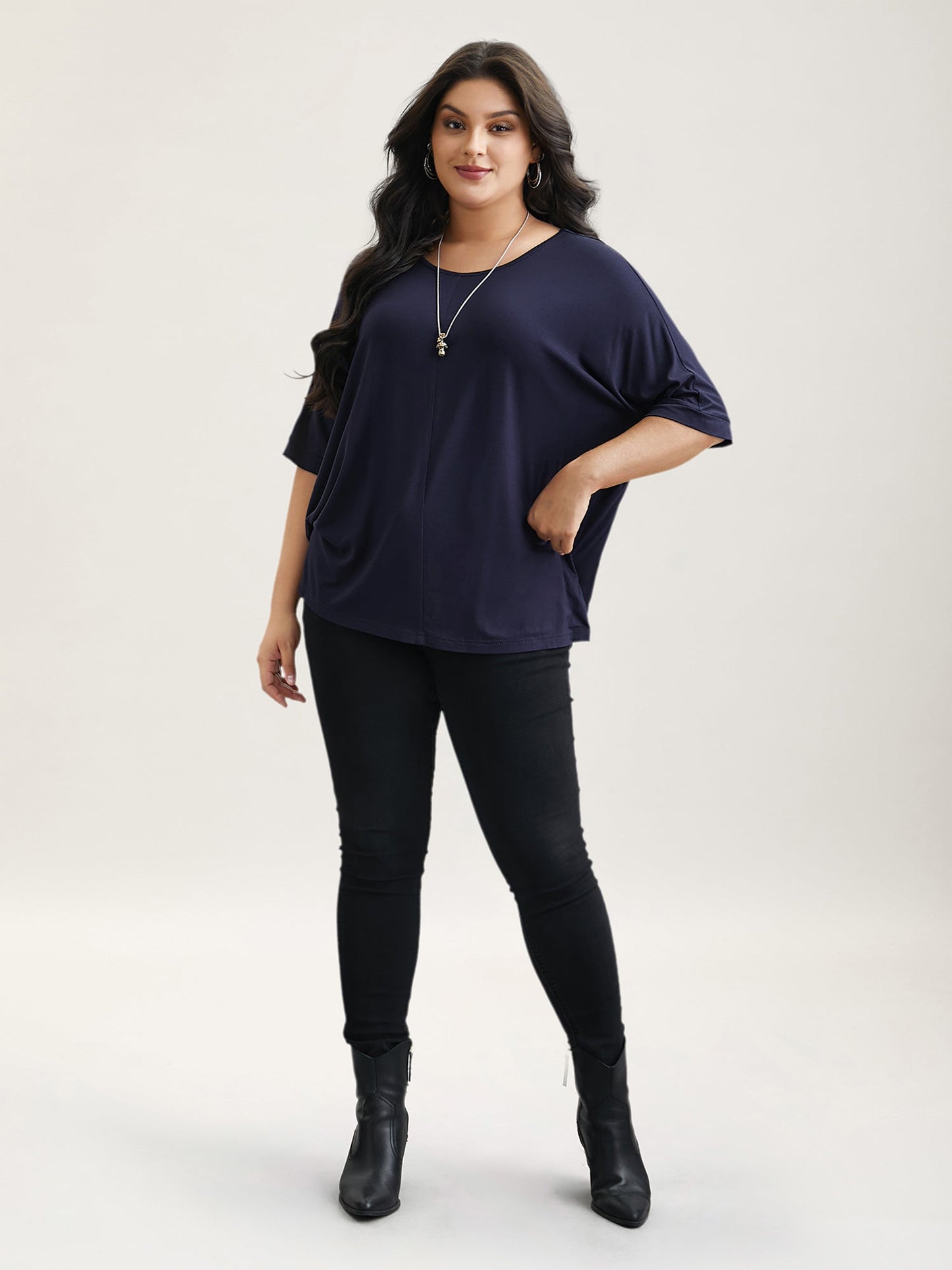 Supersoft Round Neck Plain T-Shirt