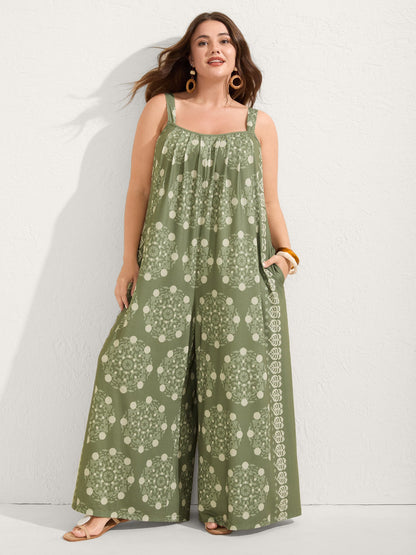 Sunkissed Stretchy Adjustable Strap Jumpsuit