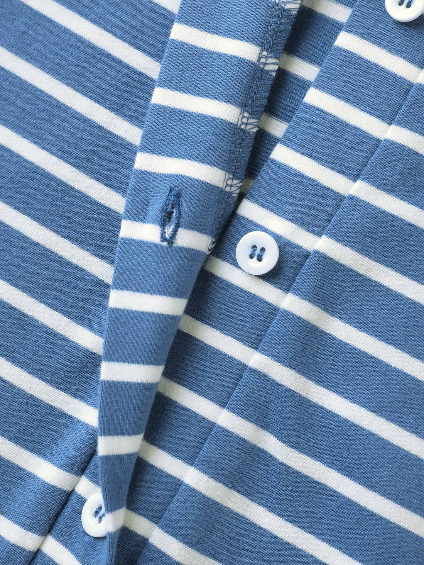 Stripe Print Curvy Hem Hooded Midi Dress