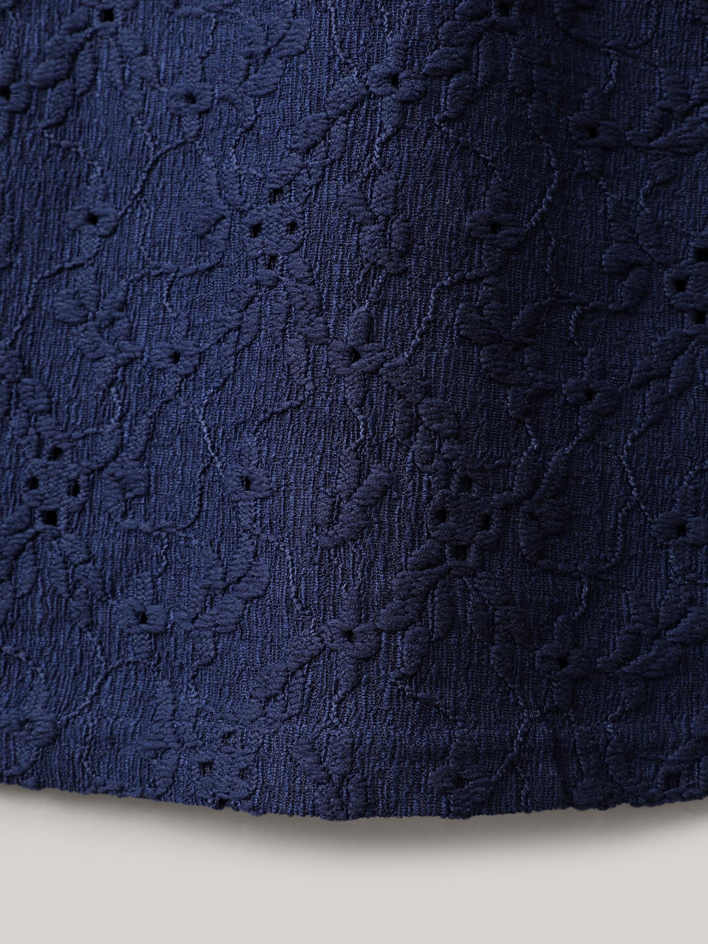 Back Bow Tie Textured Top