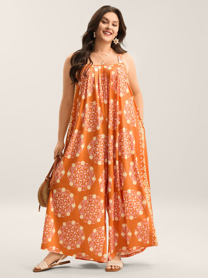 Sunkissed Stretchy Adjustable Strap Jumpsuit