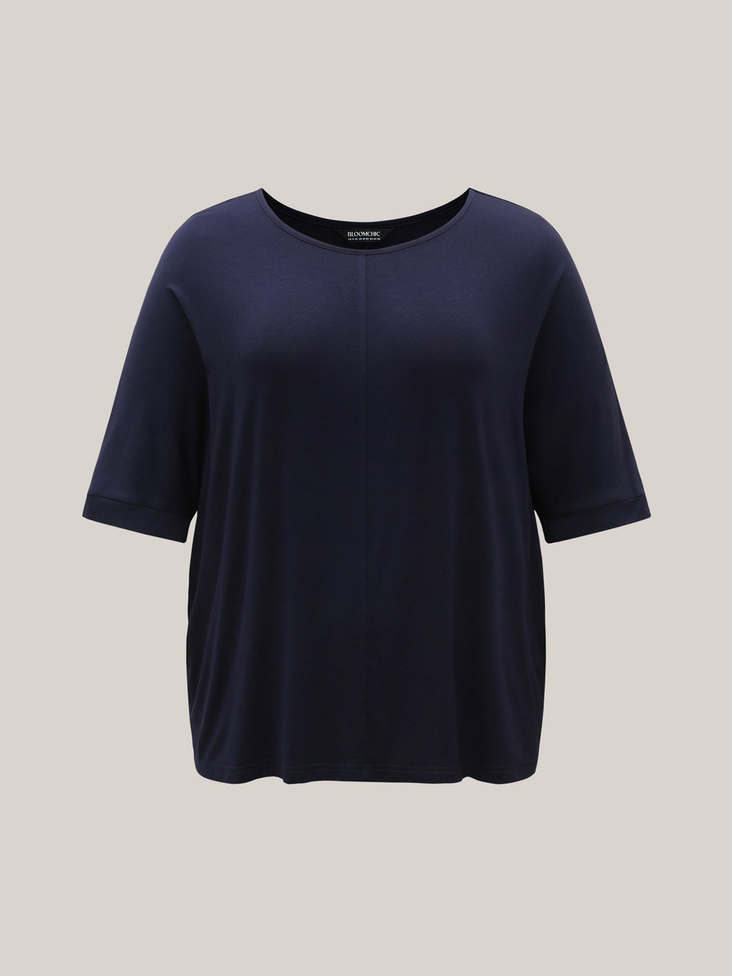 Supersoft Round Neck Plain T-Shirt