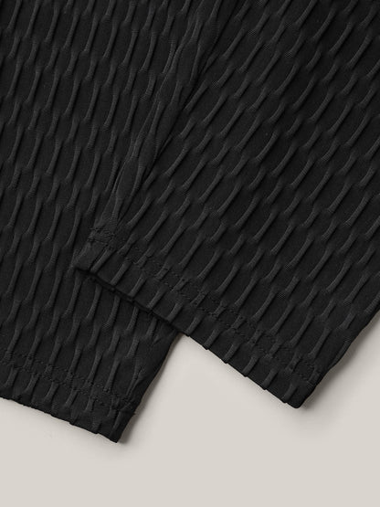 Textured Wide waist Super Stretch Leggings