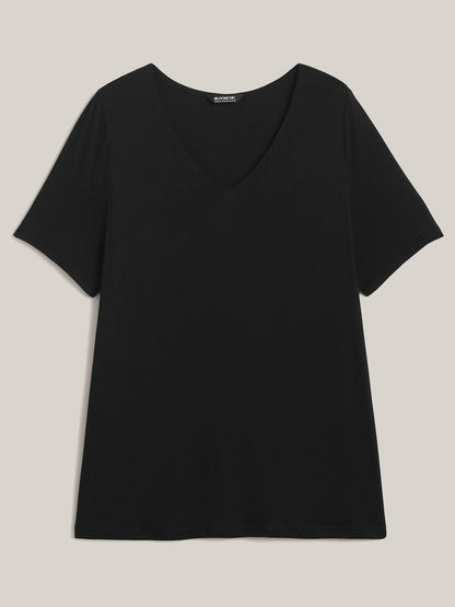 Supersoft Fitted V-Neck T-Shirt