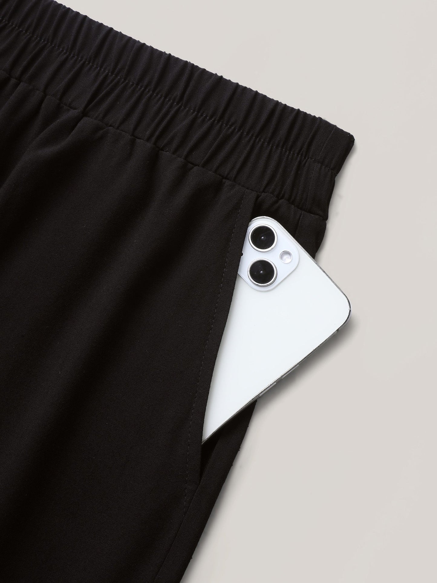 Stretchy Waist Crochet Floral Wide-Leg Pants