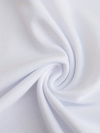 Men's solid color round neck sports breathable quick-drying T-shirt, Clearance Items 2024