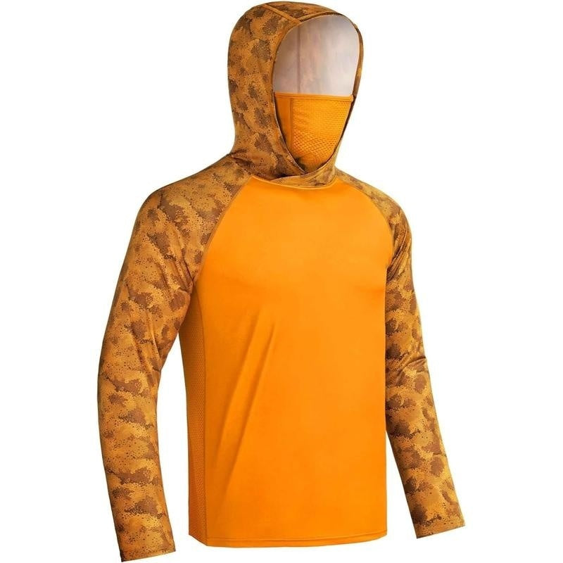 UPF 50+ Sun Protection UV Protection Breathable Cool Hoodie with Mask
