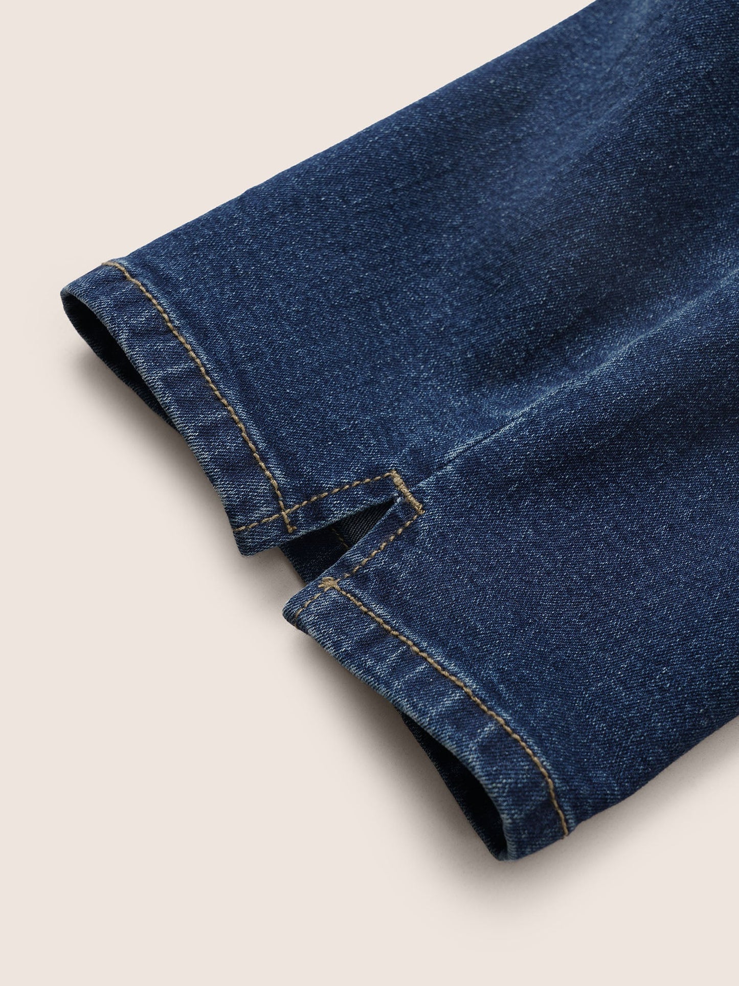 Split Side Elastic Waist Pull-On Jegging Jeans