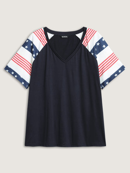 Stars and Stripes Raglan T-Shirt