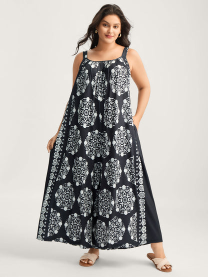 Sunkissed Stretchy Adjustable Strap Jumpsuit