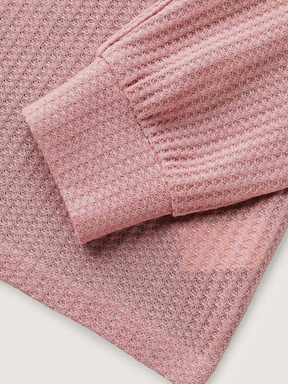 Crochet Lace Mesh Contrast Patchwork Top