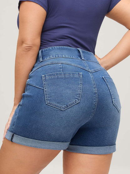 Booty-Lifting Cowboy Denim Shorts