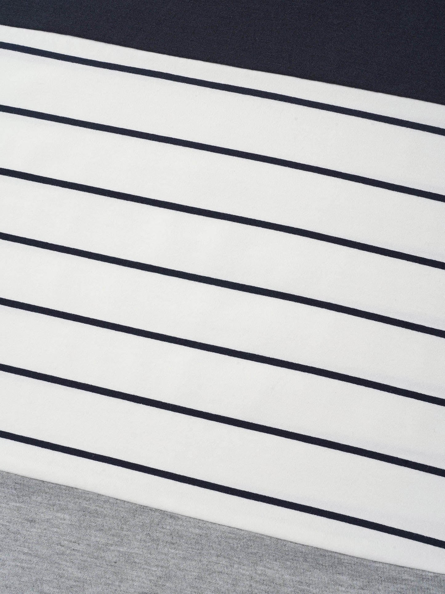 Color-Block Stretchy Stripes T-Shirt