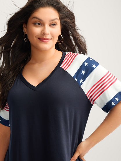 Stars and Stripes Raglan T-Shirt