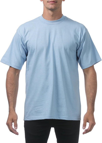 Men's Heavyweight Cotton Short Sleeve Crew Neck T-Shirt