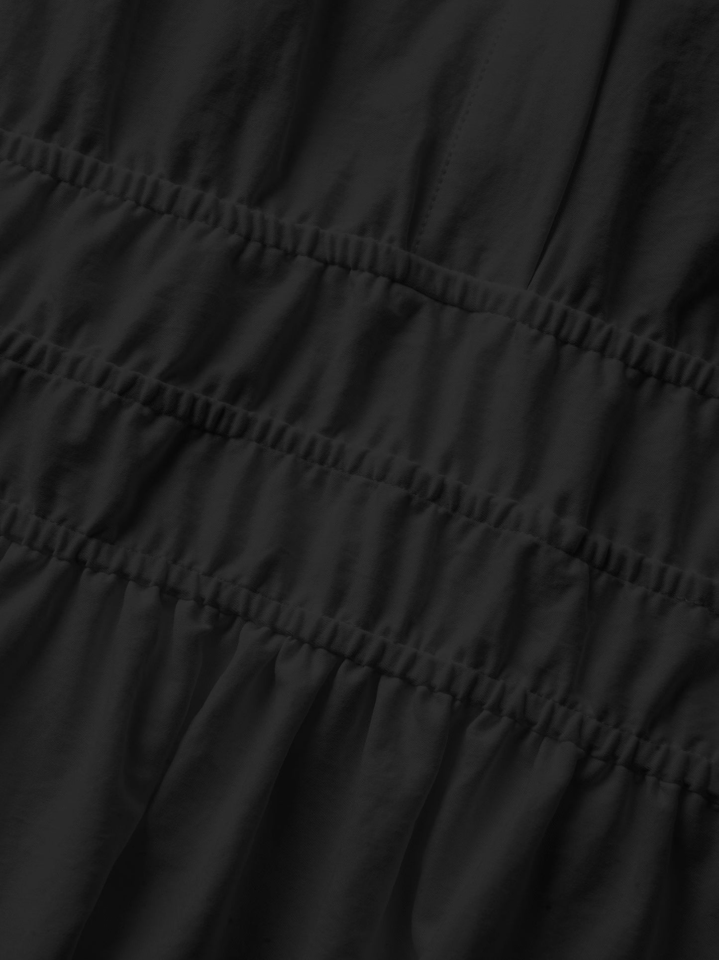 Midfield Tiered Midi Shirt Dress