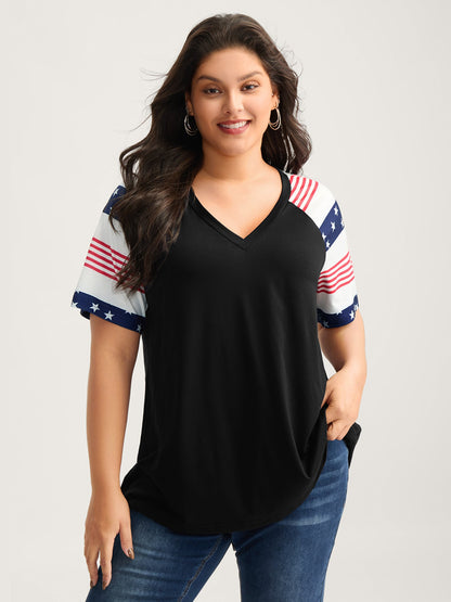 Stars and Stripes Raglan T-Shirt