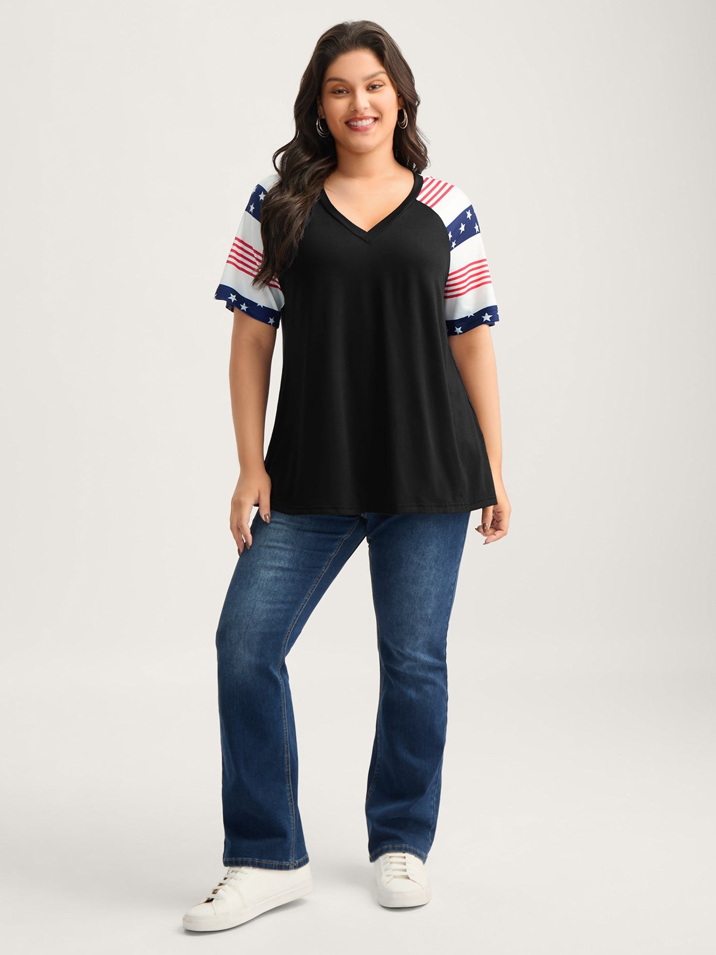 Stars and Stripes Raglan T-Shirt
