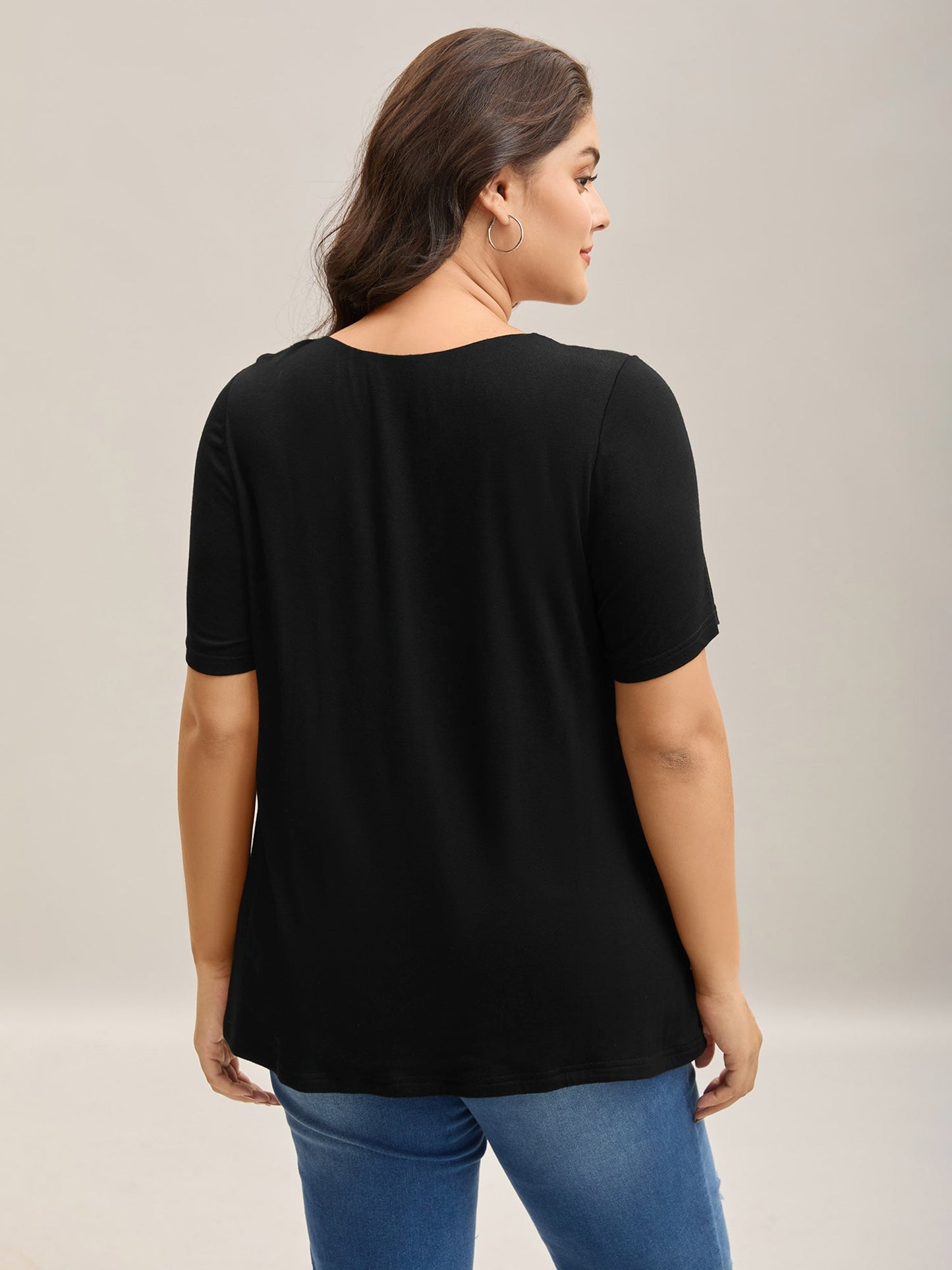 Supersoft Fitted V-Neck T-Shirt