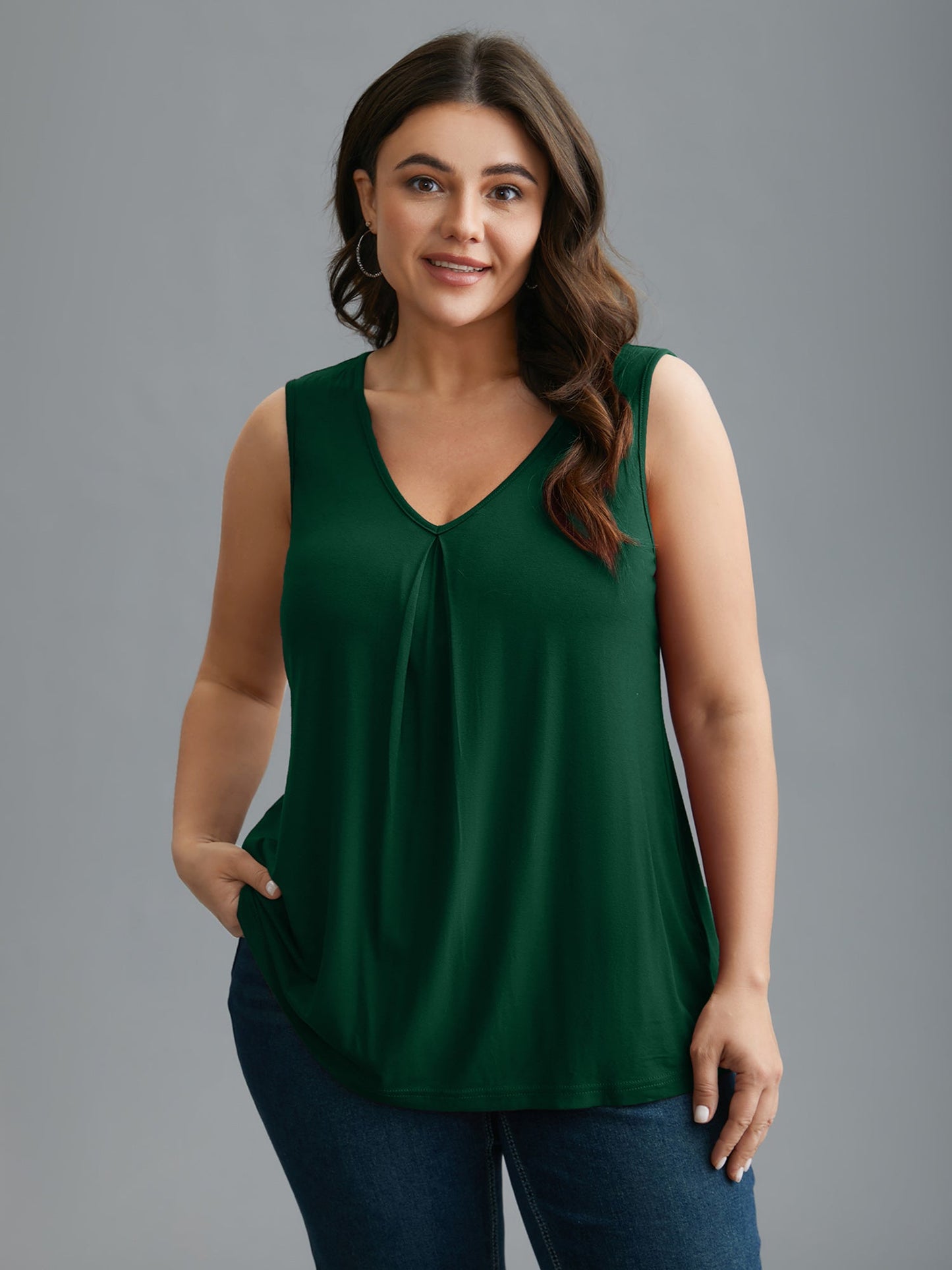 Supersoft Essentials V-Neck Tank Top