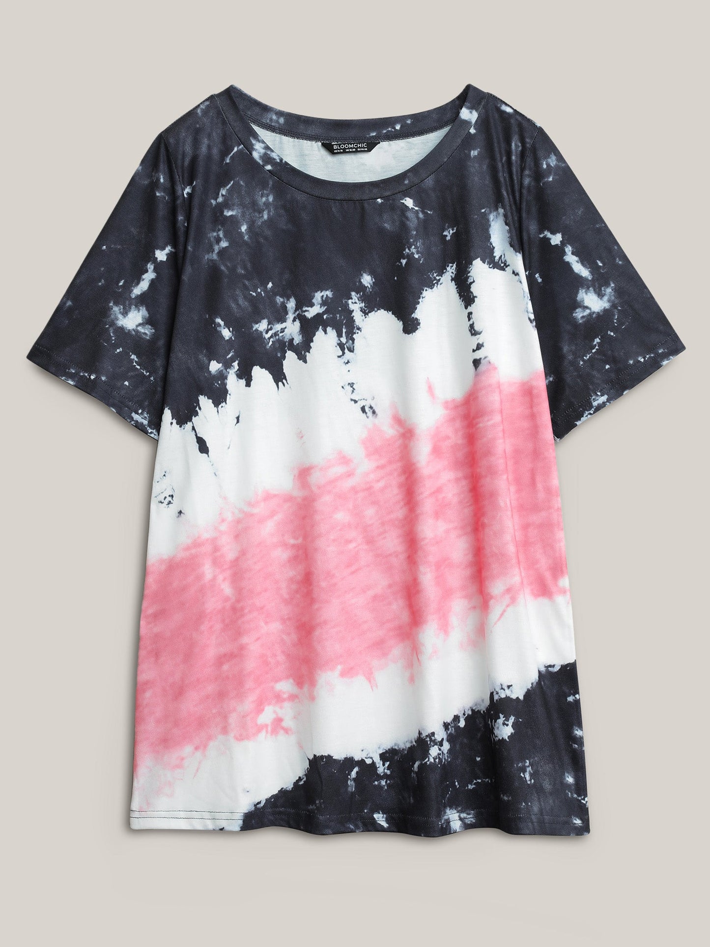 Tie Dye Round Neck T-shirt