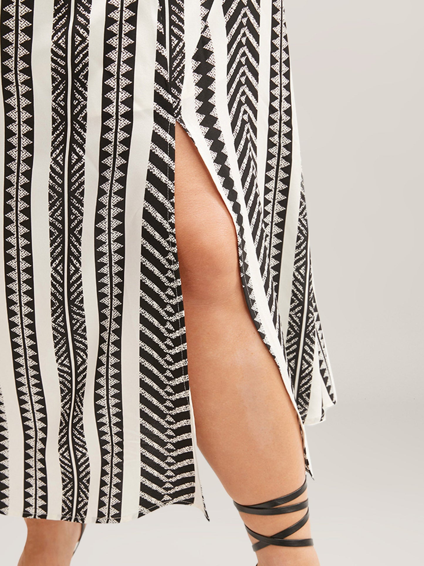 Solid Geometric Dolman Sleeve Pocket Shirred Split Hem Dress