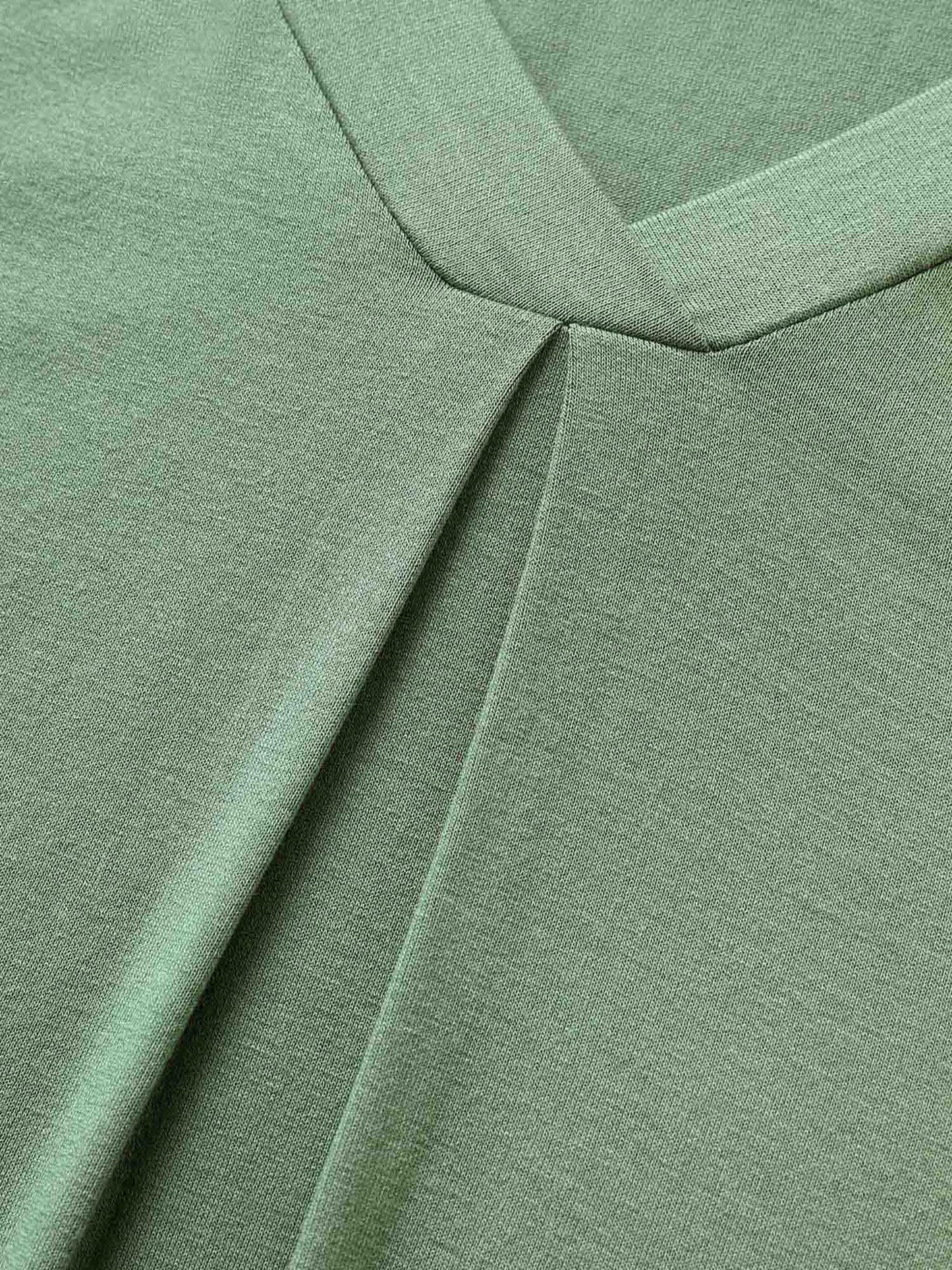 Supersoft Essentials Ruffle Layered Sleeve Pleated T-shirt