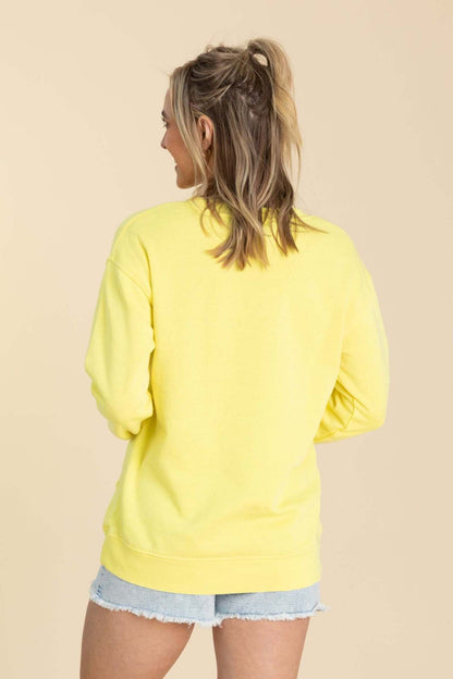 🔥 Your Favorite Is Back!Pigment Dyed Cozy Campfire V-Neck Sweatshir